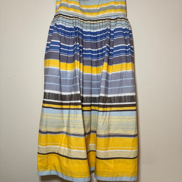 Maeve Anthropologie Multicolor Stripe Sundress Women’s Size 2 Summer Cotton - Picture 3 of 8